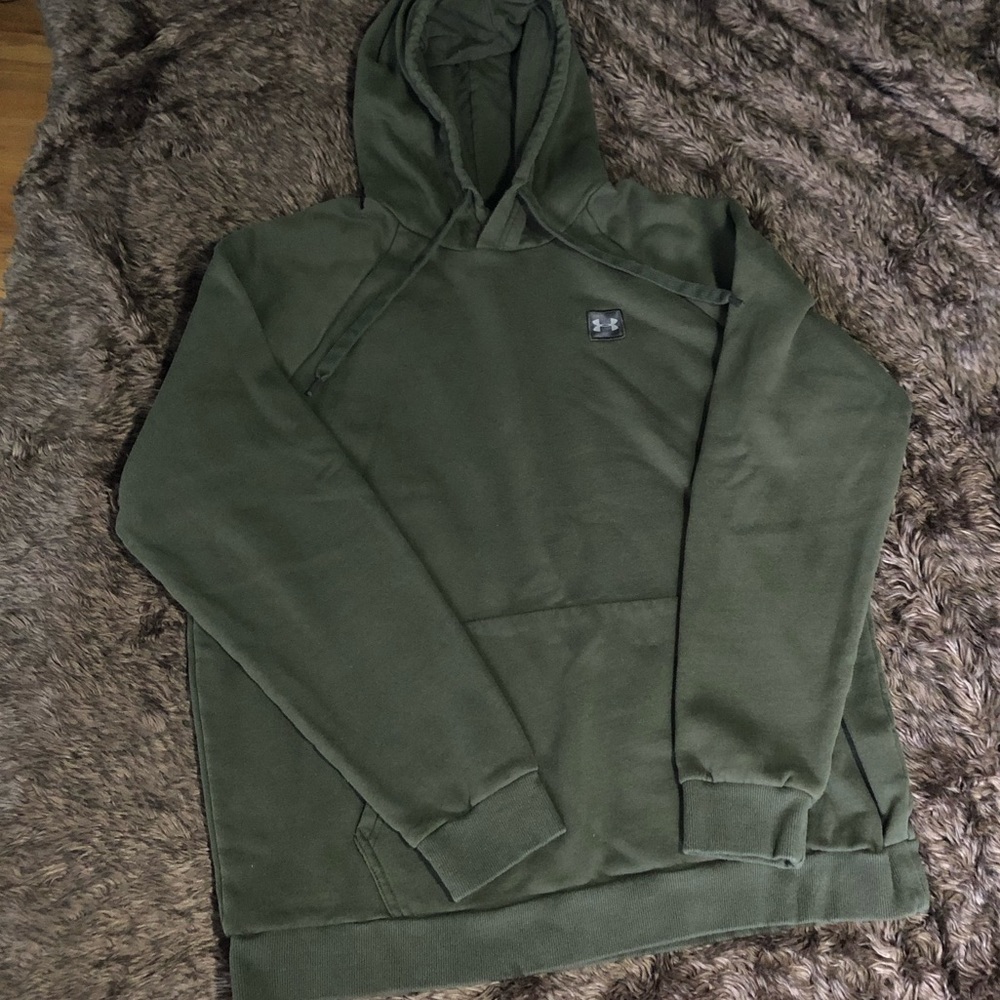 Under Armour Men’s Rival Fleece, XL, Green